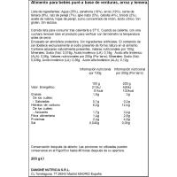 Tarrito crema de verduras y ternera BLEDINA, tarro 200 g