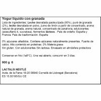 Yogur líquido sabor mango y granada  SVELTESSE, botella 900 g