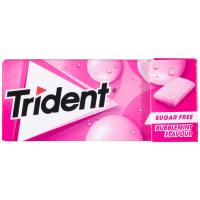 Chicle buble en gragea Lc TRIDENT, paquete 14 g