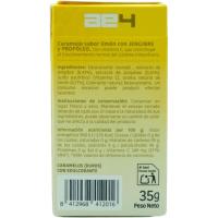 Caramelo de limón, propoleo y jengibre Lc EL CASERIO, caja 35 g