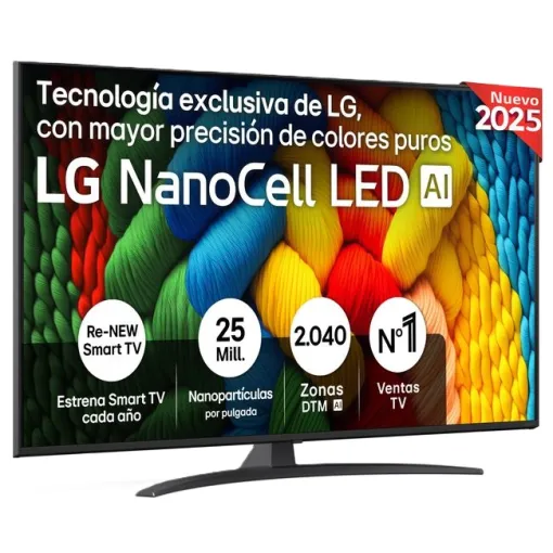 TV Led NanoCell  55" 4K UHD Smart 55NANO81A6A LG