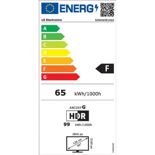 TV Led NanoCell  50" 4K UHD Smart 50NANO81A6A LG