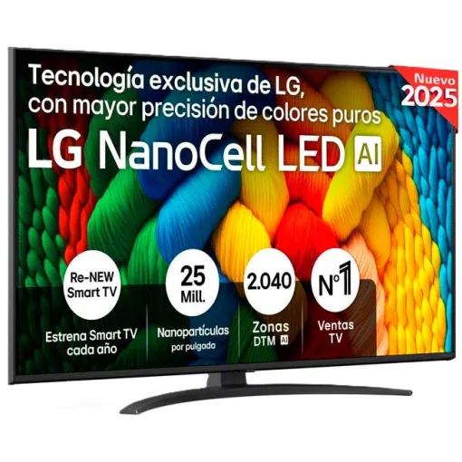 TV Led NanoCell  50" 4K UHD Smart 50NANO81A6A LG