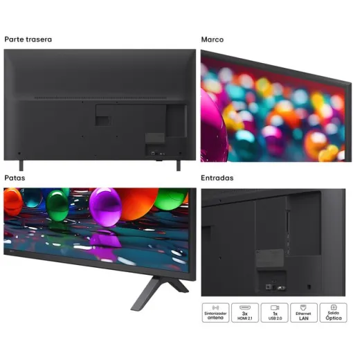 TV Led 50" 4K UHD Smart 50UA75006LA LG