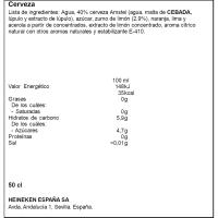 Cerveza AMSTEL RADLER, lata 50 cl