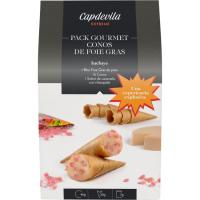 Conos gourmet Foie gras CAPDEVILA, caja 67 g