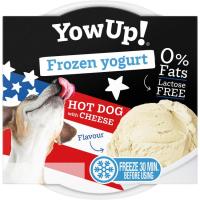 Helado hot dog queso para perro YOWUP, tarrina 110 g
