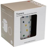 Taza para infusión con filtro inox y tapa Dotty VERSA, 36 cl