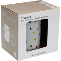 Taza para infusión con filtro inox y tapa Dotty VERSA, 36 cl