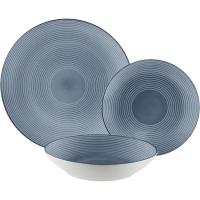 Plato de postre de porcelana, Cirix azul VERSA, Ø19 cm Plato de postre de porcelana, Cirix azul VERSA, Ø19 cm
