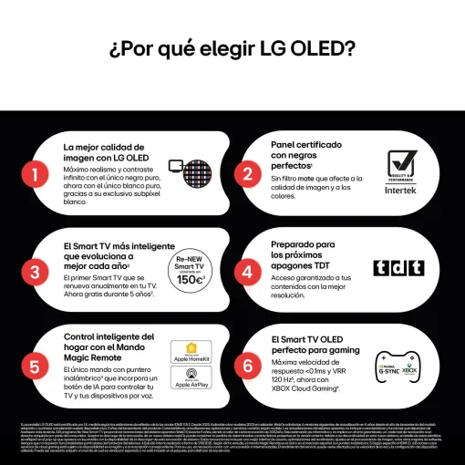 Television OLED 65" Ultra HD Smart OLED65B56LA LG