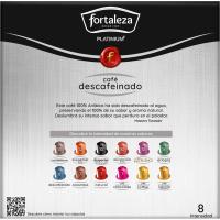 Café descafeinado sist. Nespresso FORTALEZA PLATINUM, 20 uds