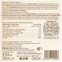 Helado turrón de Alicante 1880, tarrina 430 ml