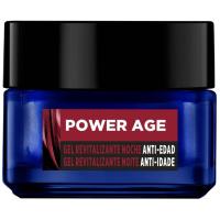 Gel revitalizante de noche MEN EXPERT POWER AGE, tarro 50 ml
