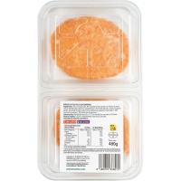 EROSKI oilasko-azenario hanburgesa, 6 ale, erretilua 480 g