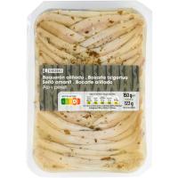 Boquerón aliñado con ajo y perejil EROSKI, bandeja 123 g