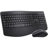 Teclado ergonómico con ratón Bluetooth + 2.4G negro, Prowave SUBBLIM Teclado ergonómico con ratón Bluetooth + 2.4G negro, Prowave SUBBLIM