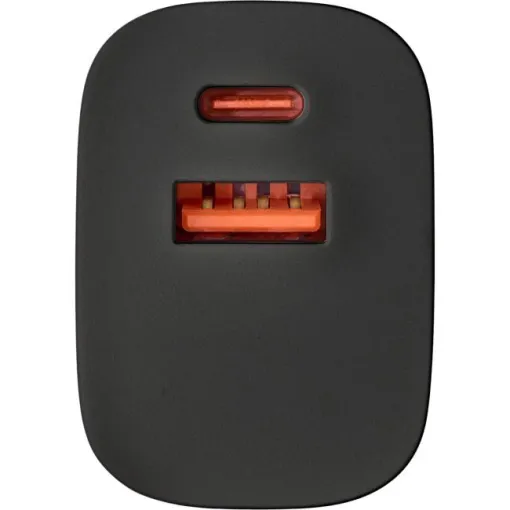 Cargador BUD de pared ultrarápido de 45 W con 2 puertos: 1 USB-C 1 USB-A, NGS