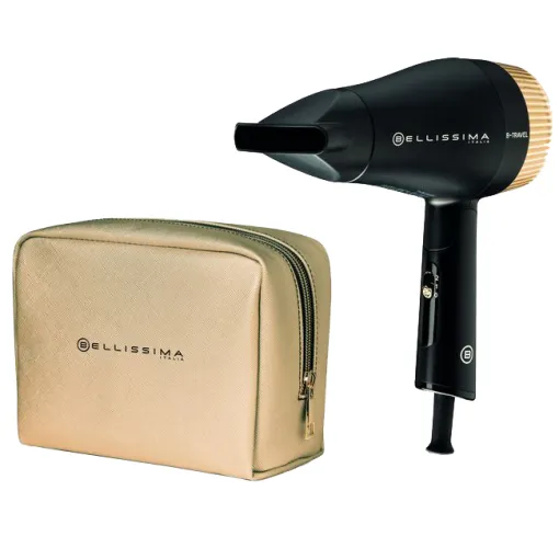 Secador de pelo de viaje, 1400 W BELLISSIMA