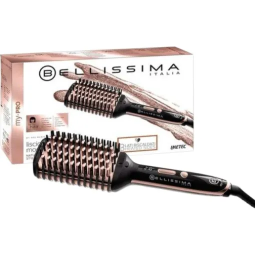 Cepillo alisador y moldeador Magic Shine BELLISSIMA