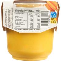 Crema thai de zanahoria y coco EROSKI, tarro 350 ml