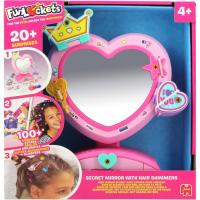 Espejo brillos para el pelo, edad rec:+4 años FUNLOCKETS Espejo brillos para el pelo, edad rec:+4 años FUNLOCKETS
