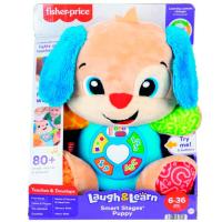 Peluche perrito Ríe y aprende, juguete musical edad rec:6-36 meses FISHER-PRICE