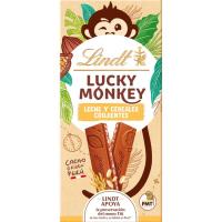 Chocolate crispy lucky monkey LINDT, tableta 100 g