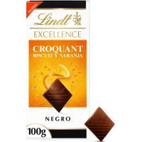 Chocolate croquant naranja EXCELLENCE, tableta 100 g