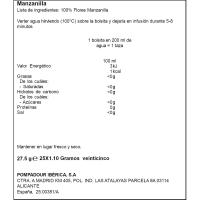POMPADOUR kamamila, kutxa 25 ale