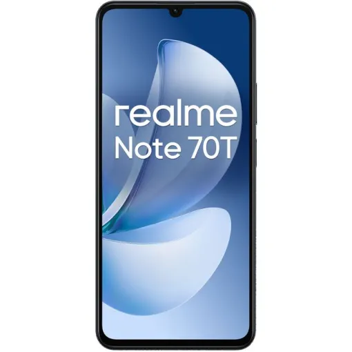 Smartphone libre, obsidian black 4/256 GB, Note 70T REALME