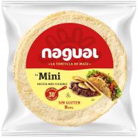 Mini tacos sin gluten NAGUAL, paquete 110 g