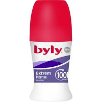 Desodorante Extreme intense BYLY, roll on 50 ml