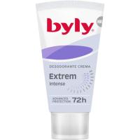 Desodorante en crema Extreme intense BYLY, tubo 50 ml