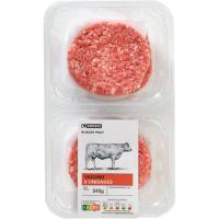 Hamburguesa de vacuno EROSKI, 6 uds, bandeja 540 g Hamburguesa de vacuno EROSKI, 6 uds, bandeja 540 g