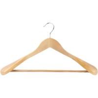 Percha de madera de 45 cm de hombrera ancha, 1 ud Percha de madera de 45 cm de hombrera ancha, 1 ud