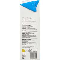 Leche entera ecológica EROSKI, brik 1 litro