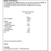 Batido de proteína chocolate OPTIMUM NUTRITION, botella 330 ml