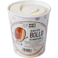 Helado sabor bollo de mantequilla GELATI GELATI, tarrina 520 ml
