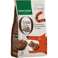 Galleta sabor cacao Jungla SANTIVERI TRIPLE ZERO, bolsa 120 g