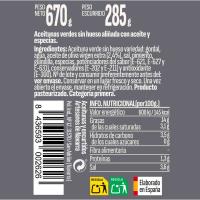 Aceituna lagarteiras M. ACEITUNEROS, frasco 285 g