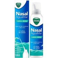 Agua de mar nasal fuerza media VICKS, spray 120 ml Agua de mar nasal fuerza media VICKS, spray 120 ml