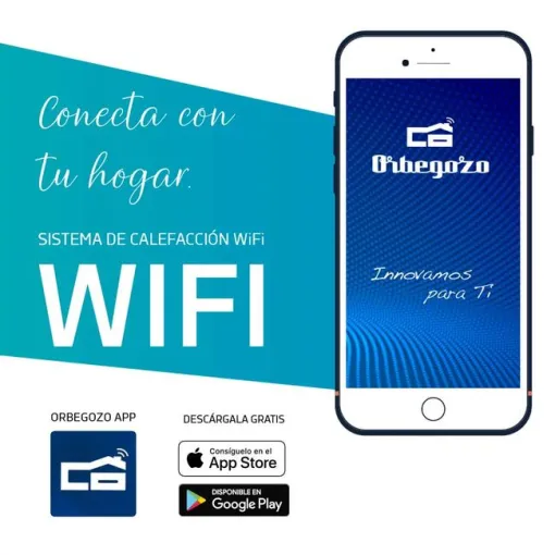 Emisor térmico Wifi rrw 1500 ORBEGOZO, 1 ud