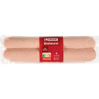 Salchicha Bratwurst EROSKI, pack 2x200 g