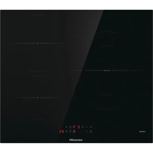 Placa inducción con 3 zonas de cocción HI6321BSCE HISENSE Placa inducción con 3 zonas de cocción HI6321BSCE HISENSE