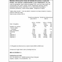 Bifrutas con bebida de avena tropical BIFRUTAS, pack 3x330 ml