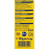 Cacao en polvo NESQUIK, 6 sobres, caja 81 g