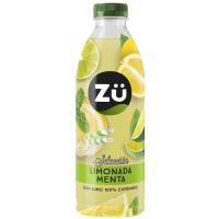 Limonada con lima y un toque de menta ZÜ, botella 1 litro Limonada con lima y un toque de menta ZÜ, botella 1 litro