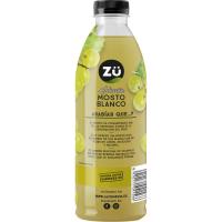 Mosto blanco con un toque de limón ZÜ, botella 1 litro