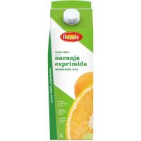 Zumo exprimido de naranja melocotón READY, brik 1 litro Zumo exprimido de naranja melocotón READY, brik 1 litro